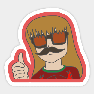 Brook Thumbs Up Sticker